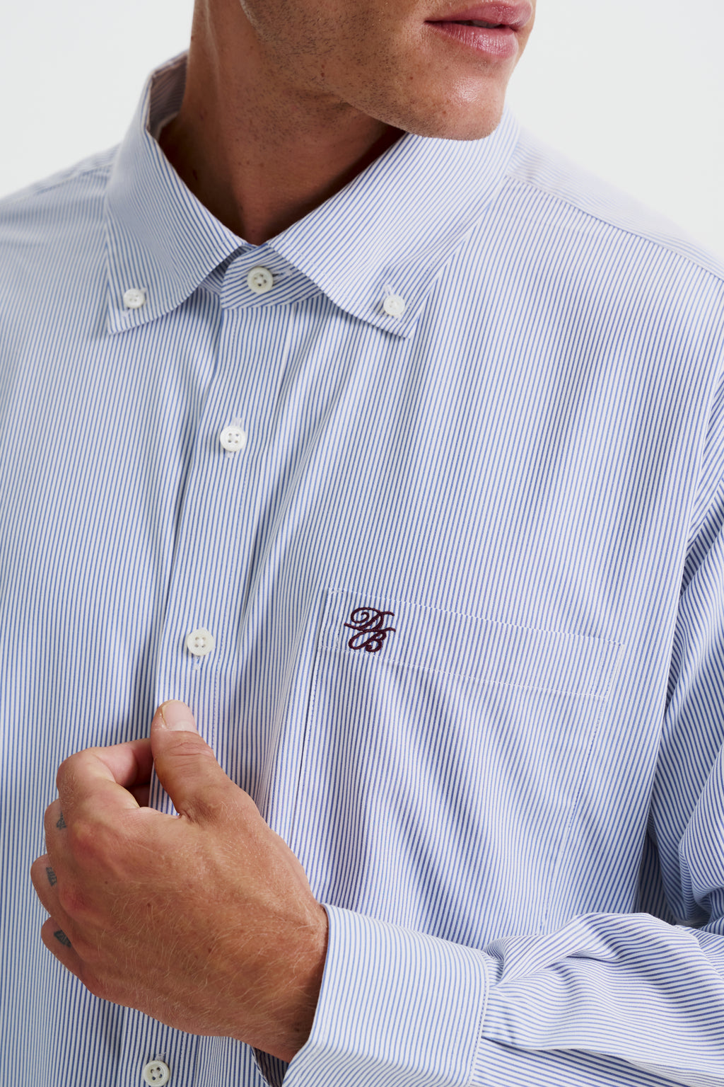 Soft structured oxford shirt