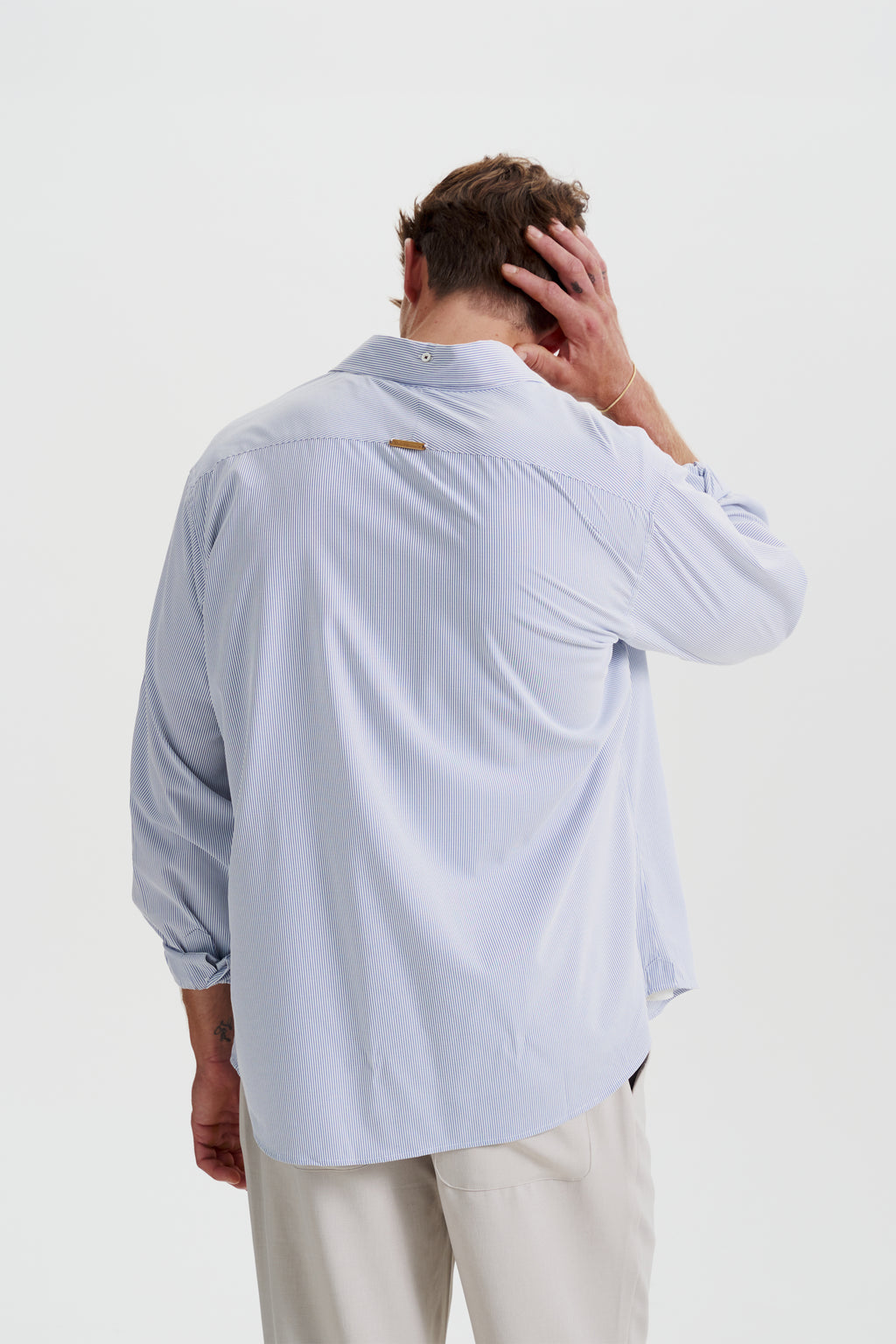 Soft structured oxford shirt