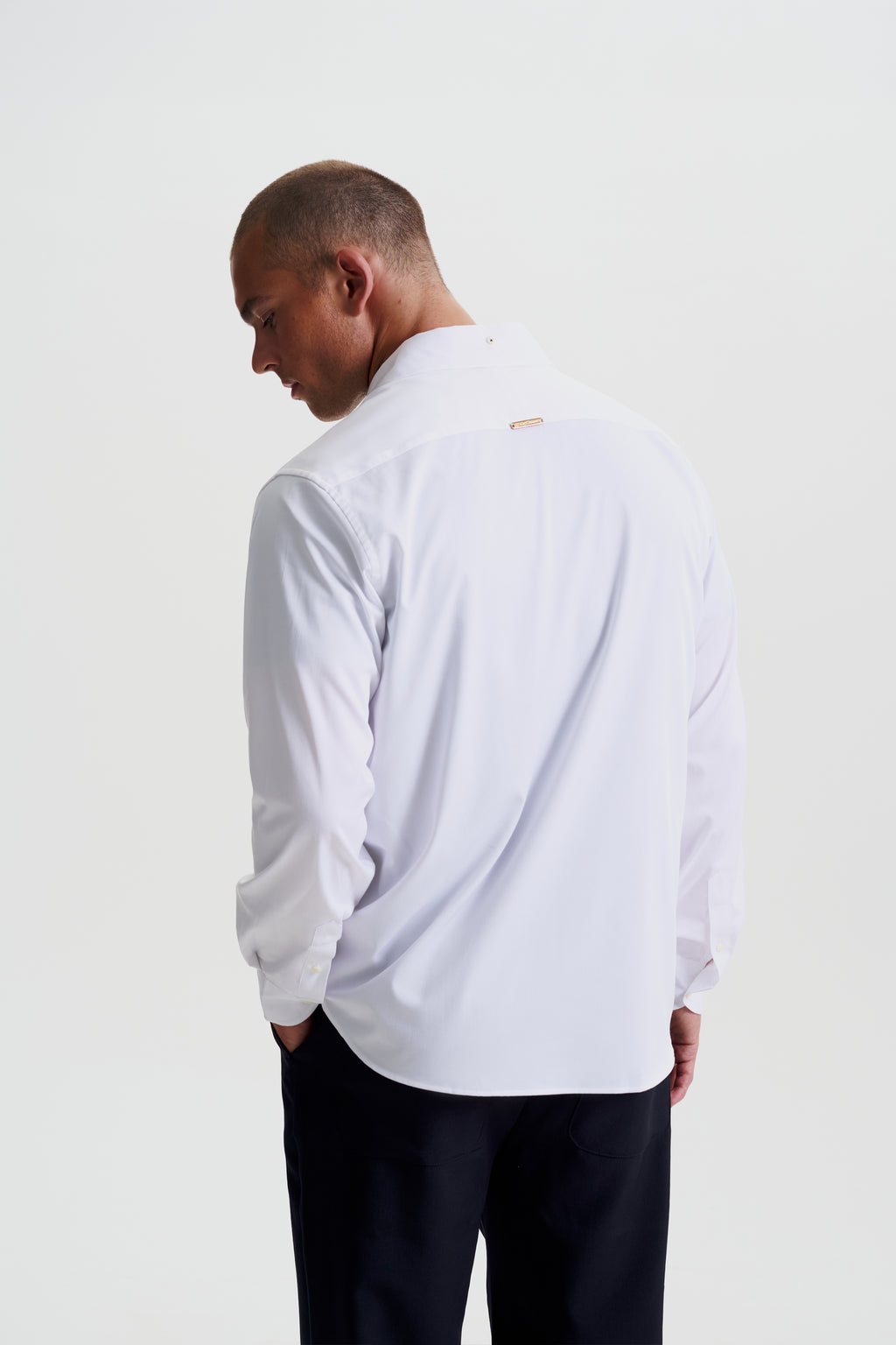 Soft structured oxford shirt