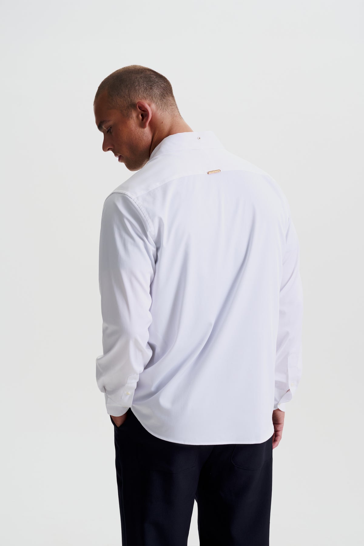 Soft structured oxford shirt