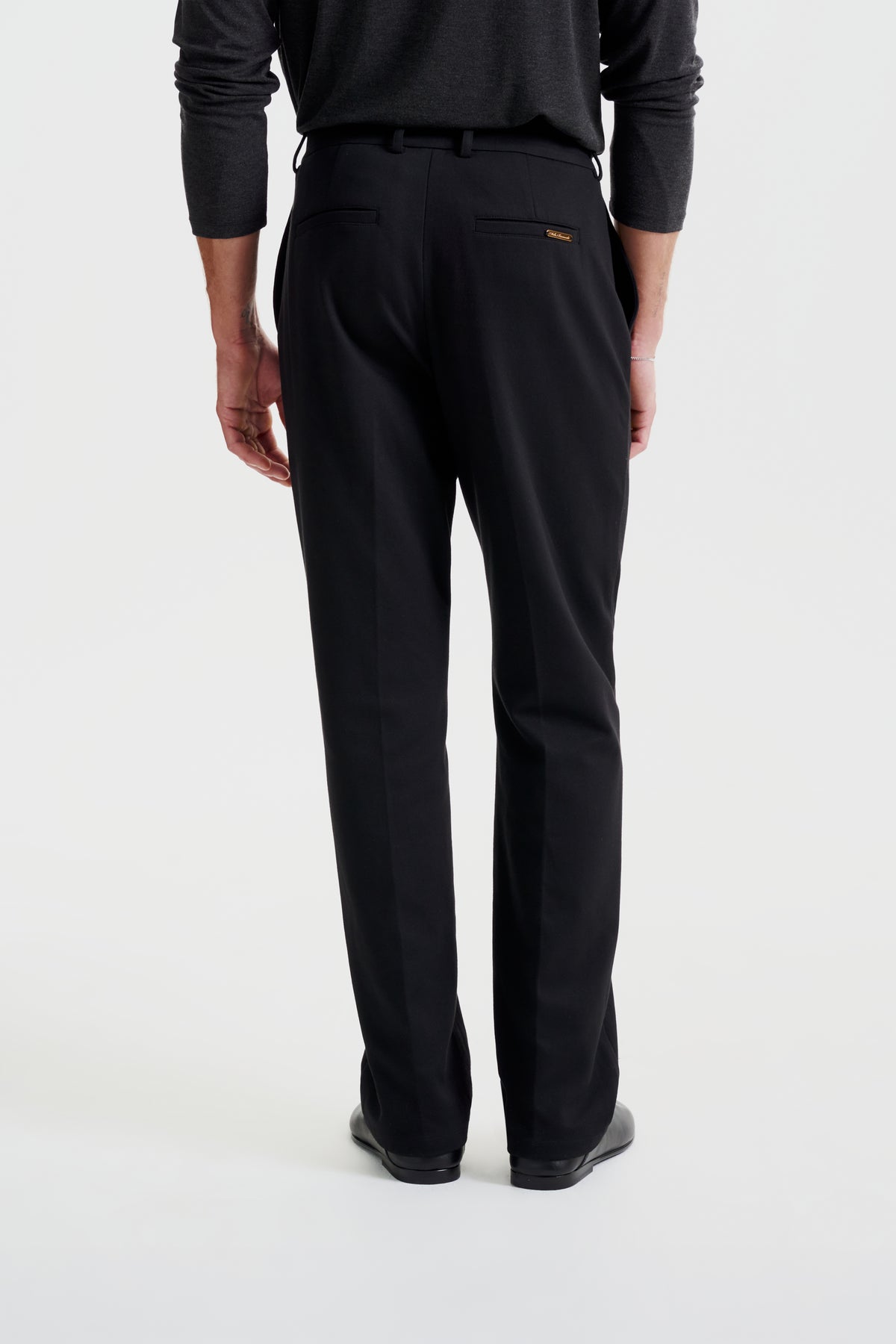 Tailored pleated trousers