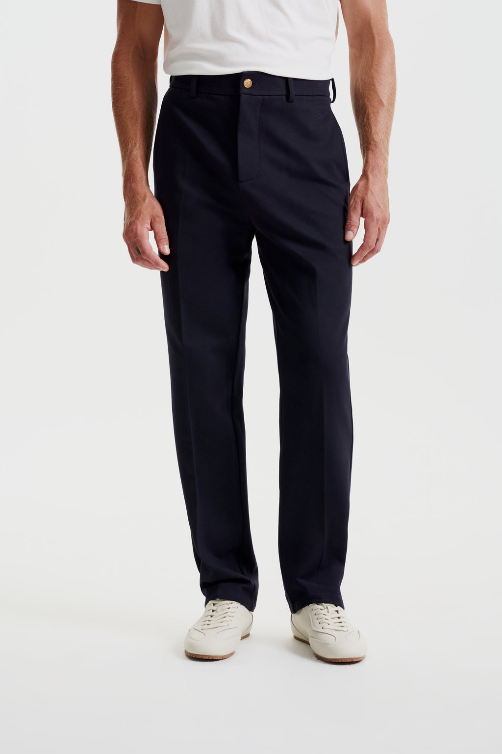 Tailored pleated trousers