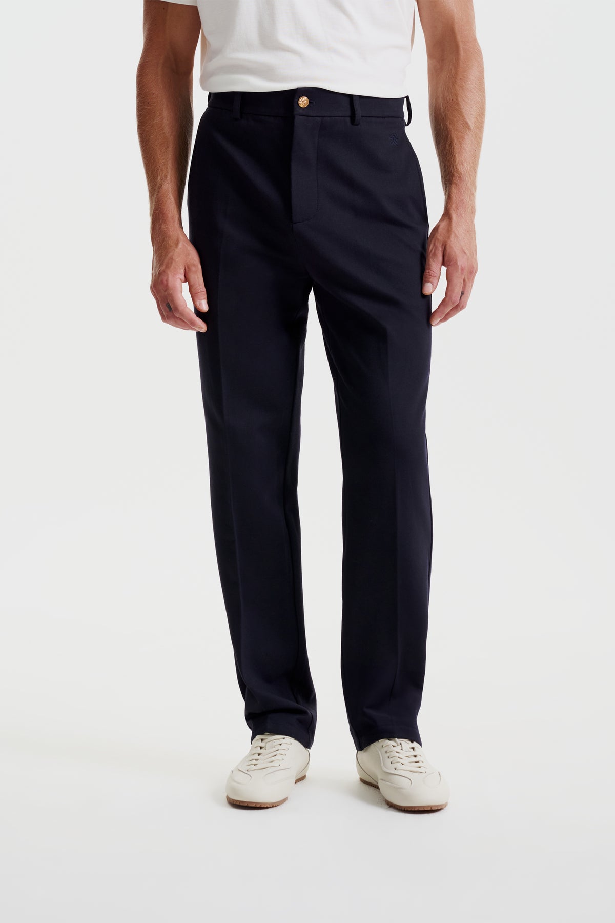 Tailored pleated trousers