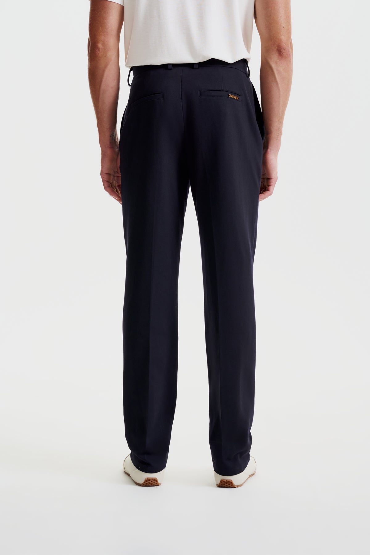 Tailored pleated trousers